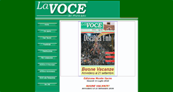 Desktop Screenshot of lavocedelmunicipio.it